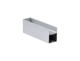 DA900048  Lungo 5070 5m Aluminum 6063-T5 Profile For LED, 50mm x 70mm, IP20, Suitable For Pendant/Recessed/Ceiling Mounted And Wall Mounted, 5yrs Warranty.